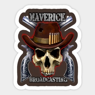 Maverick Broadcasting Sticker